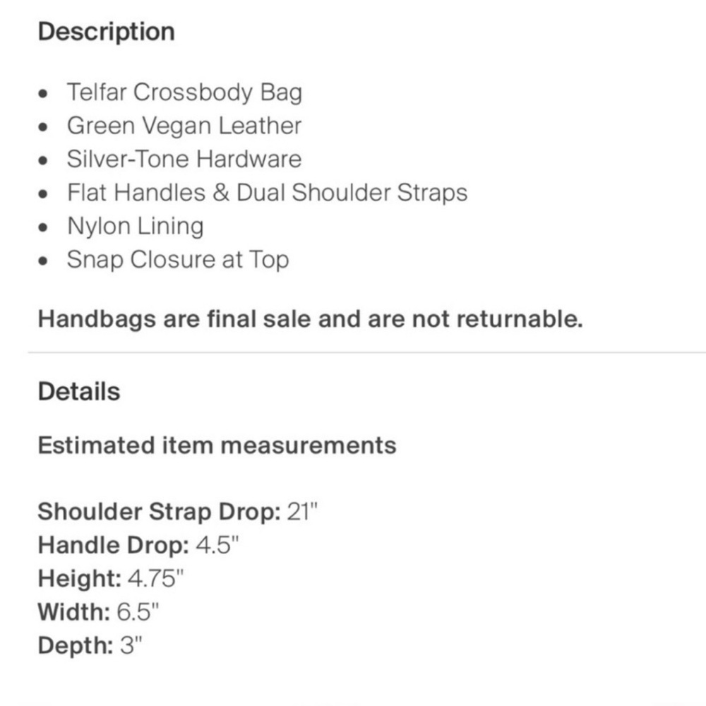 NWT Telfar Small Shopping Bag (Kelly Green) - Picture 6 of 6